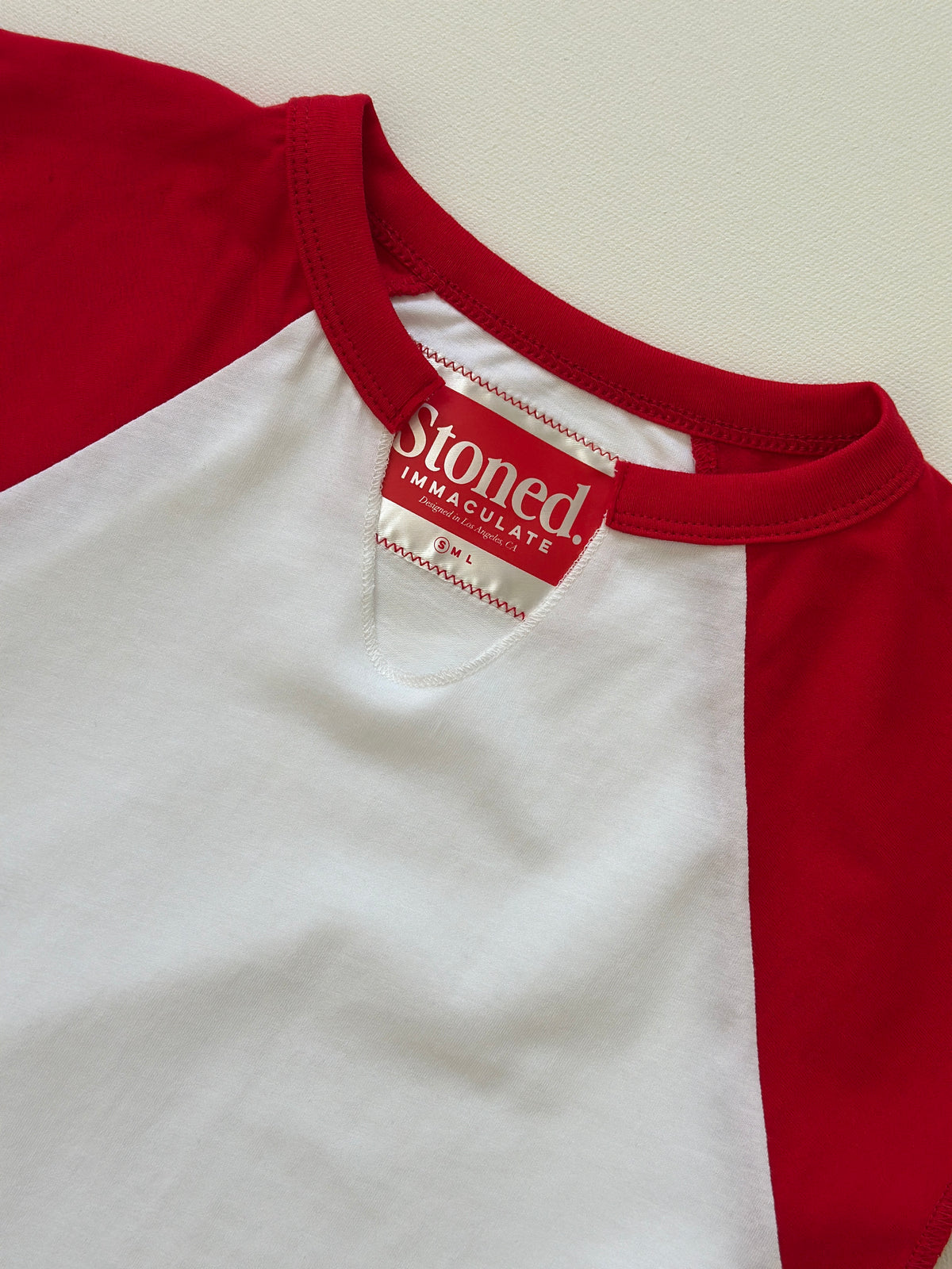 Stoned Raglan s/s ketchup