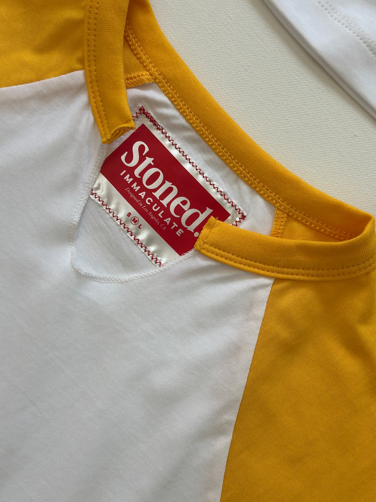 Stoned Raglan s/s sunshine