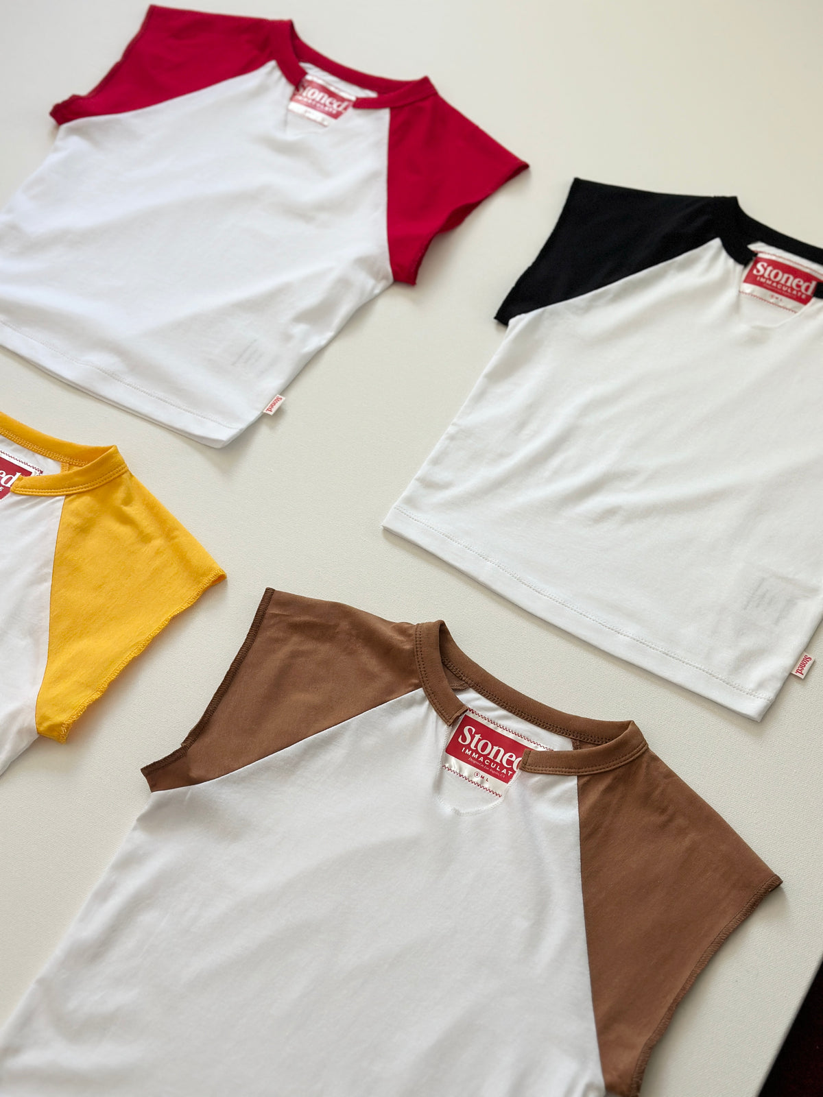Stoned Raglan s/s ketchup
