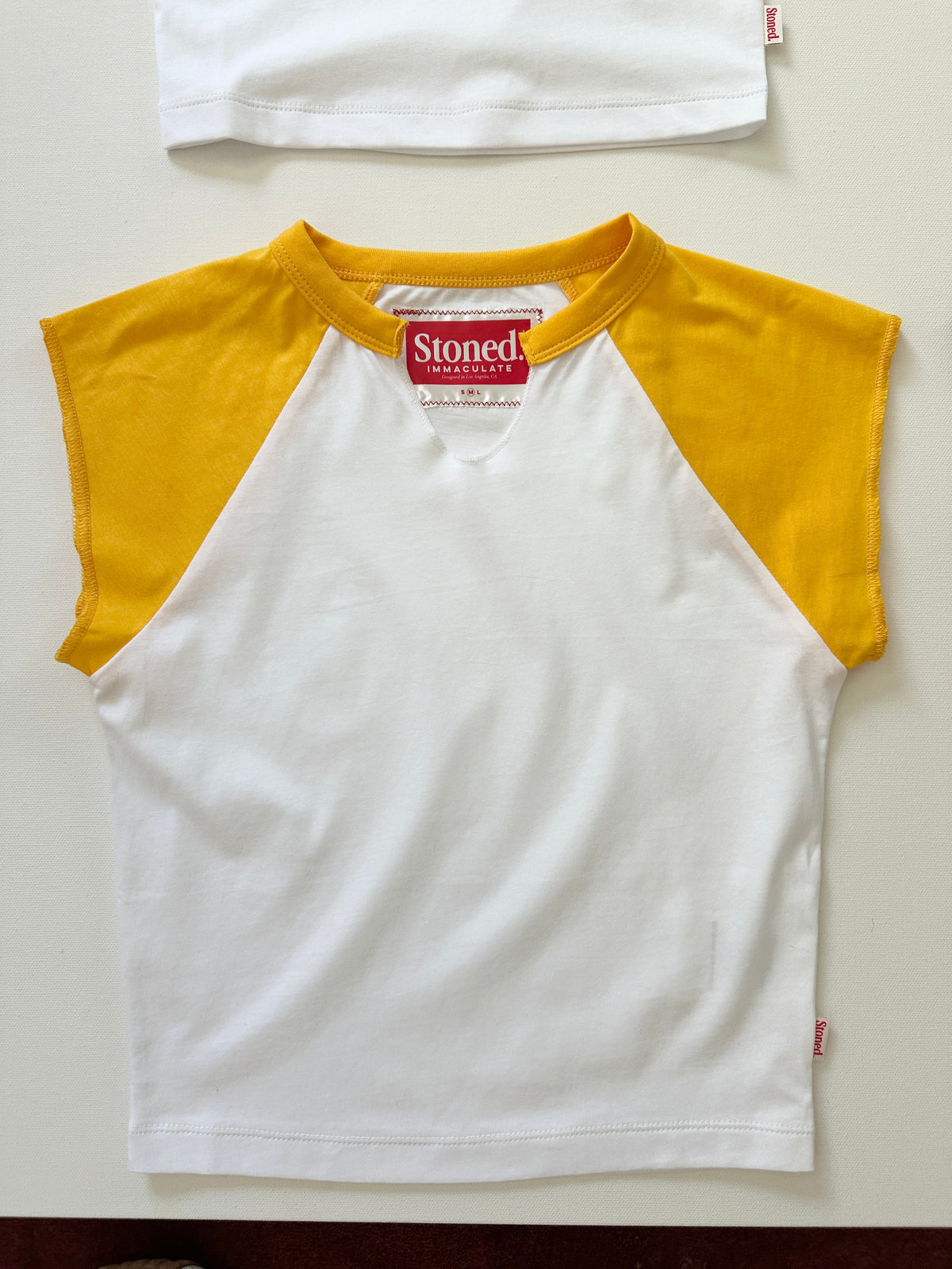 Stoned Raglan s/s sunshine