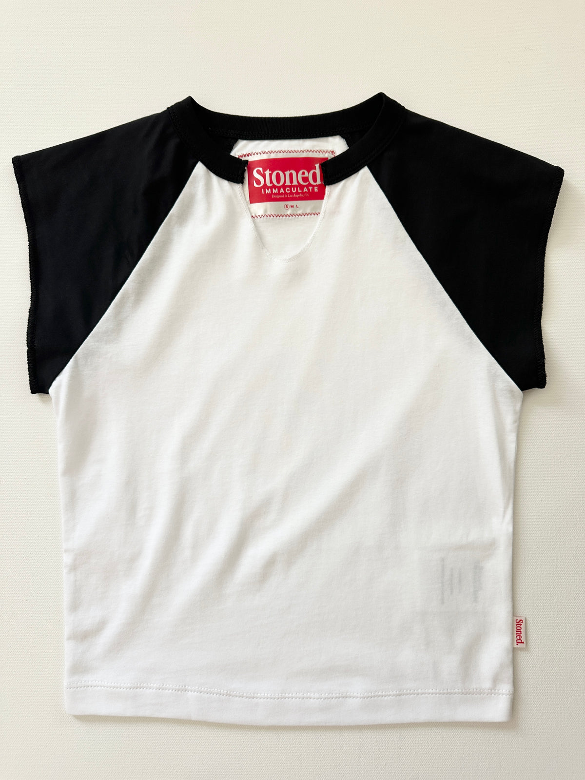 Stoned Raglan s/s black