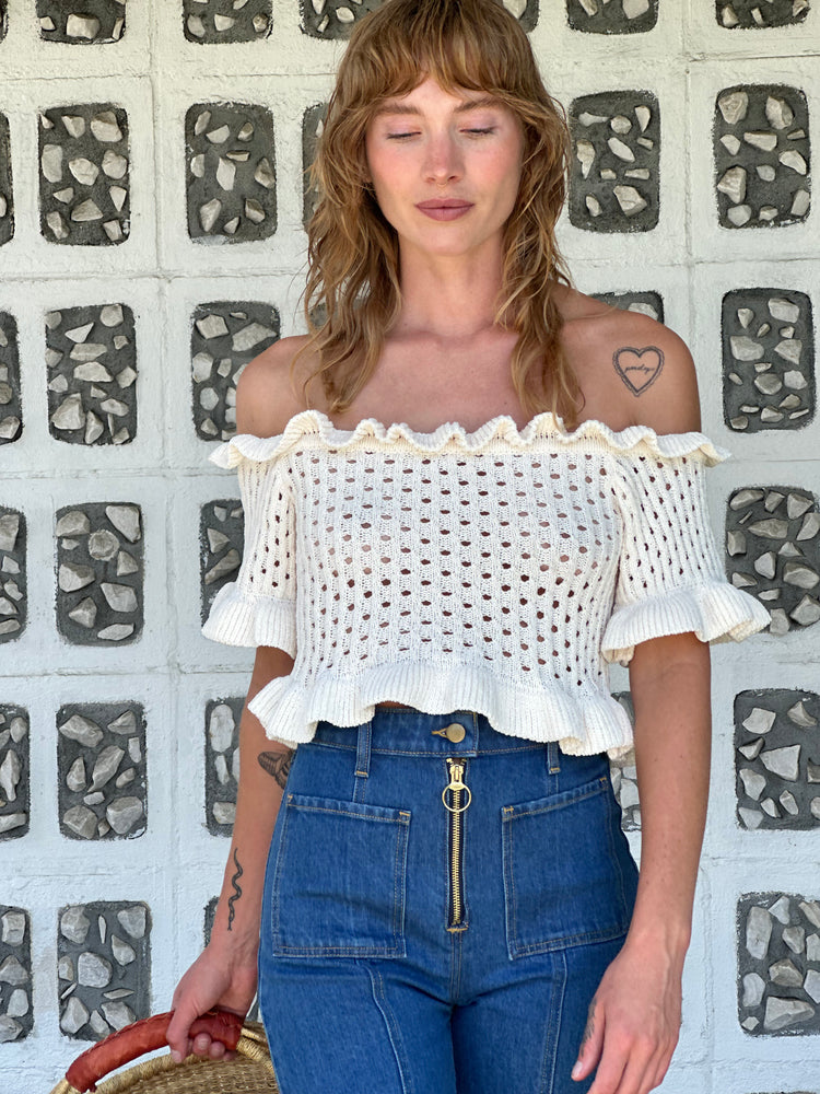 
                  
                    Sweet Jane Ruffle Top
                  
                