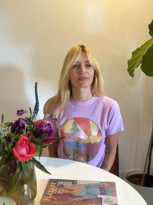 
                  
                    High Times tee in lilac
                  
                