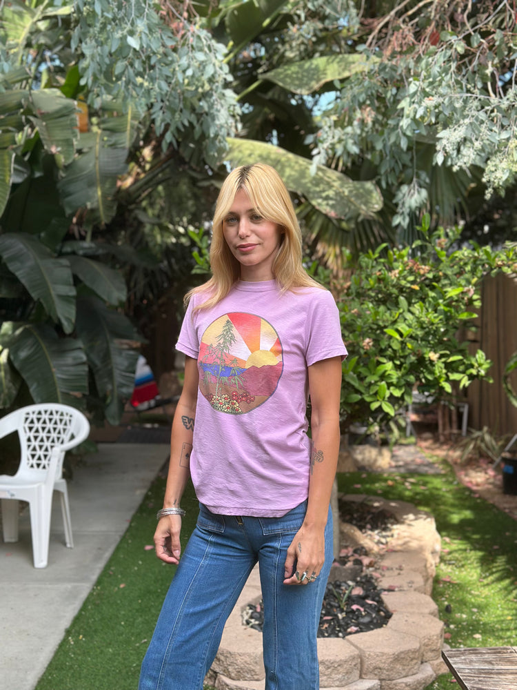 
                  
                    High Times tee in lilac
                  
                