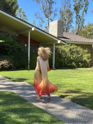 
                  
                    Orange Sunshine LSD kaftan
                  
                