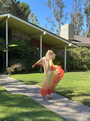 
                  
                    Orange Sunshine LSD kaftan
                  
                