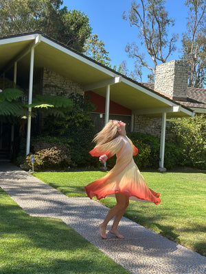 
                  
                    Orange Sunshine LSD kaftan
                  
                