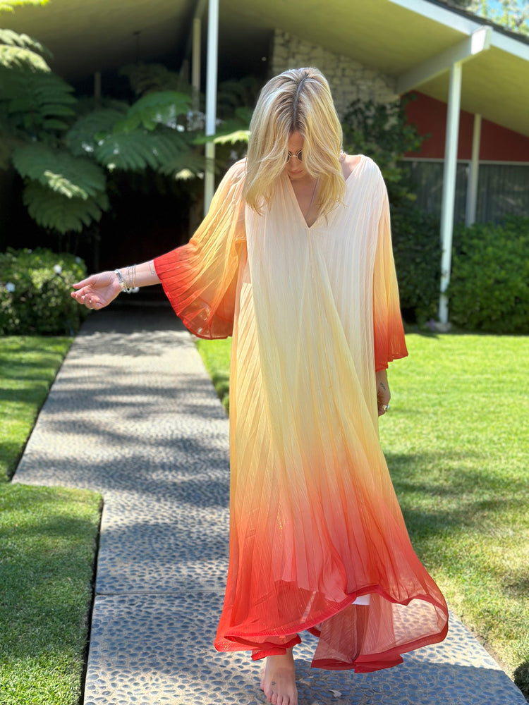 
                  
                    Orange Sunshine LSD kaftan
                  
                