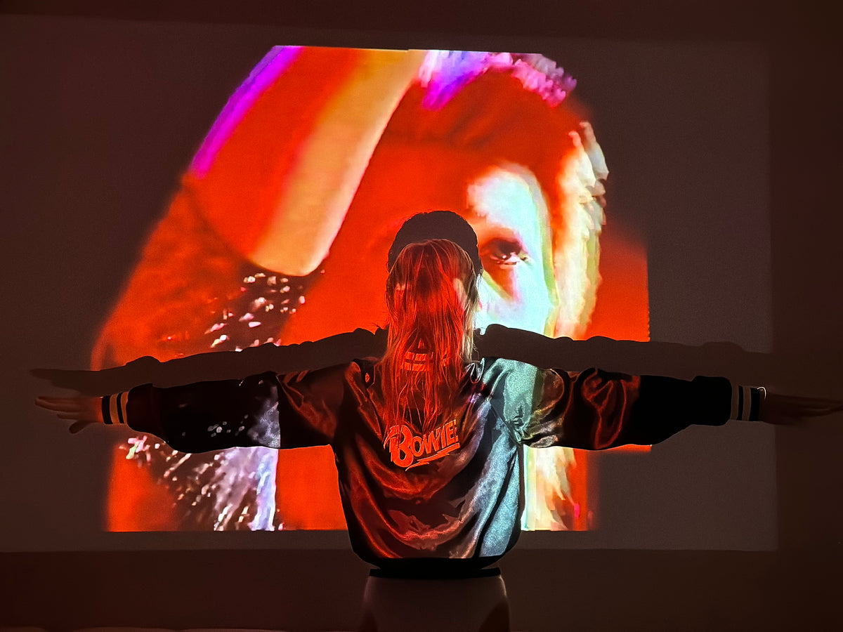 david bowie bomber