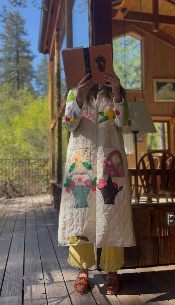 
                  
                    Garden Party quilted coat
                  
                
