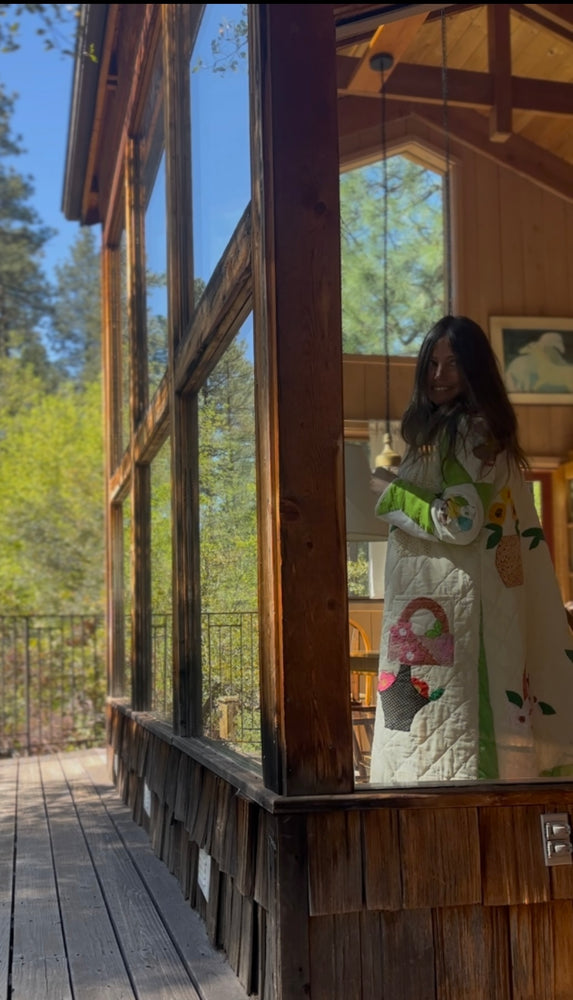 
                  
                    Garden Party quilted coat
                  
                