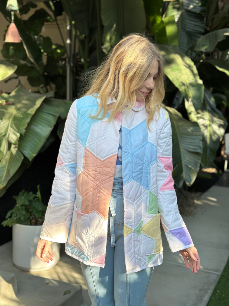 
                  
                    Rainbow Bright Quilted Coat
                  
                