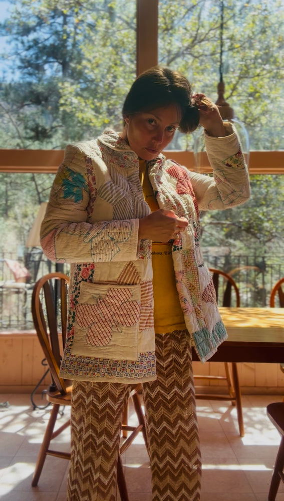 
                  
                    Butterflies Are Free quilted jacket #2
                  
                