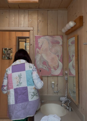 
                  
                    Wildflowers quilted jacket
                  
                