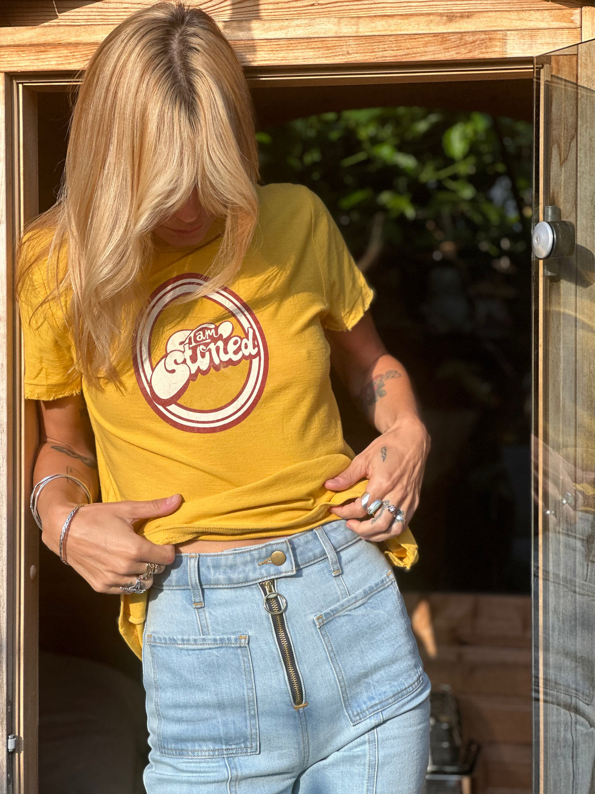 Stoned Again tee
