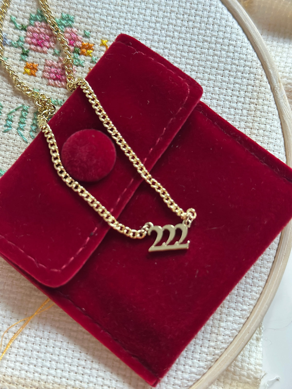 222 necklace