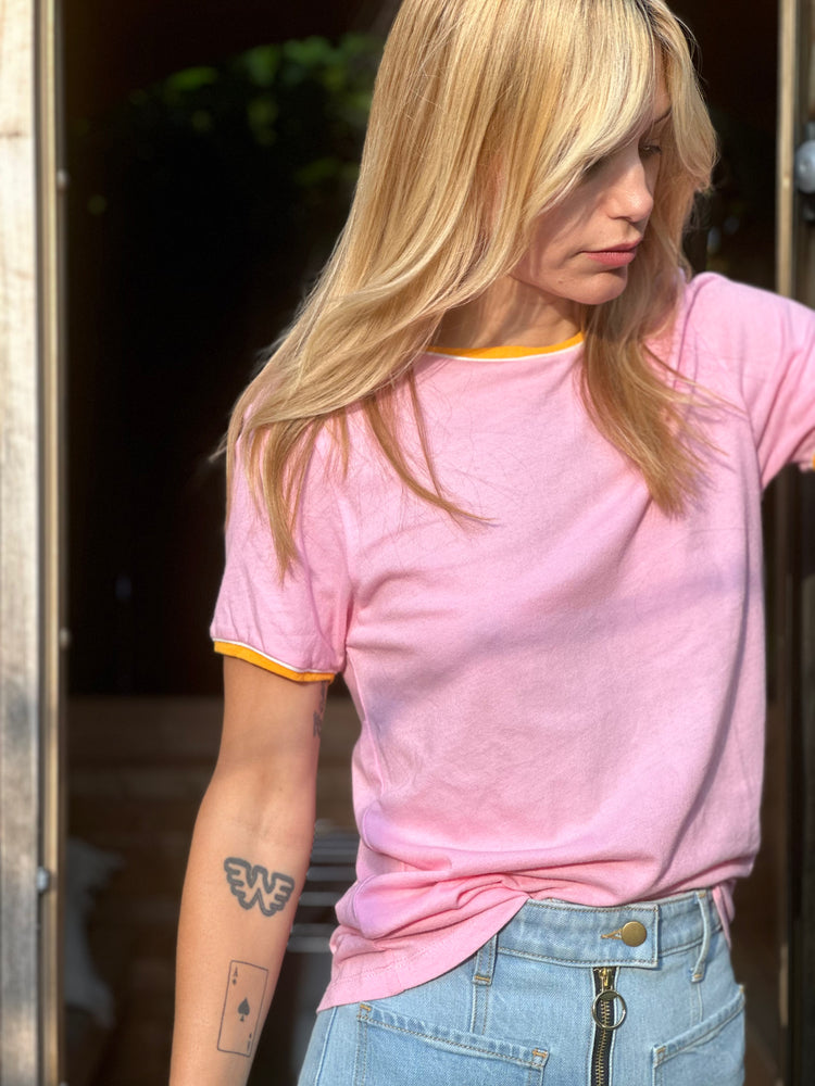 
                  
                    Venice tee in cotton candy
                  
                
