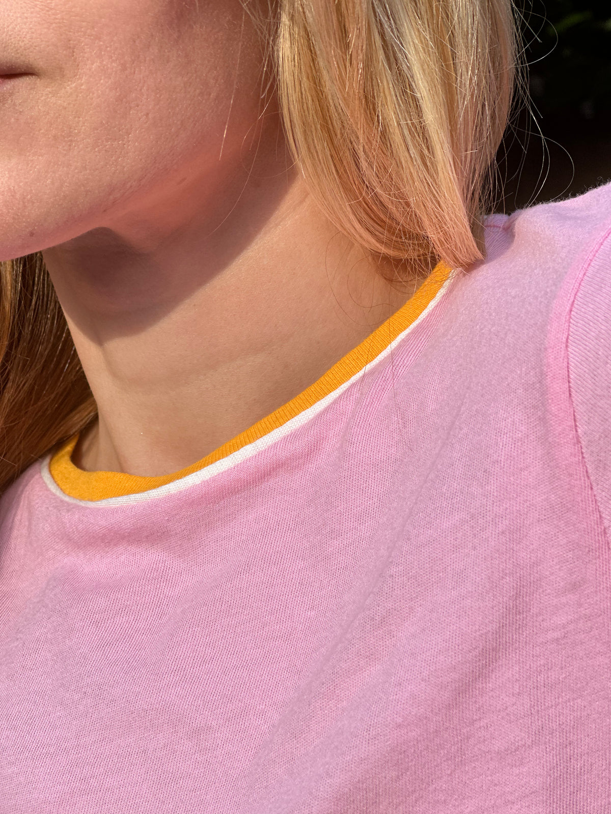 Venice tee in cotton candy