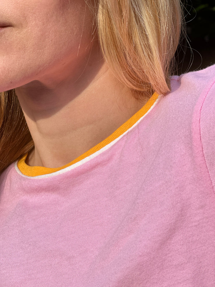 
                  
                    Venice tee in cotton candy
                  
                