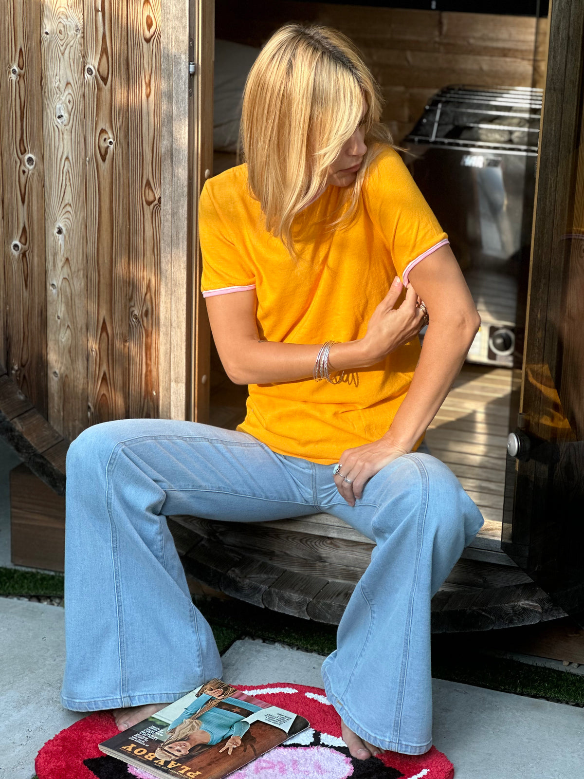 Venice tee in sherbet