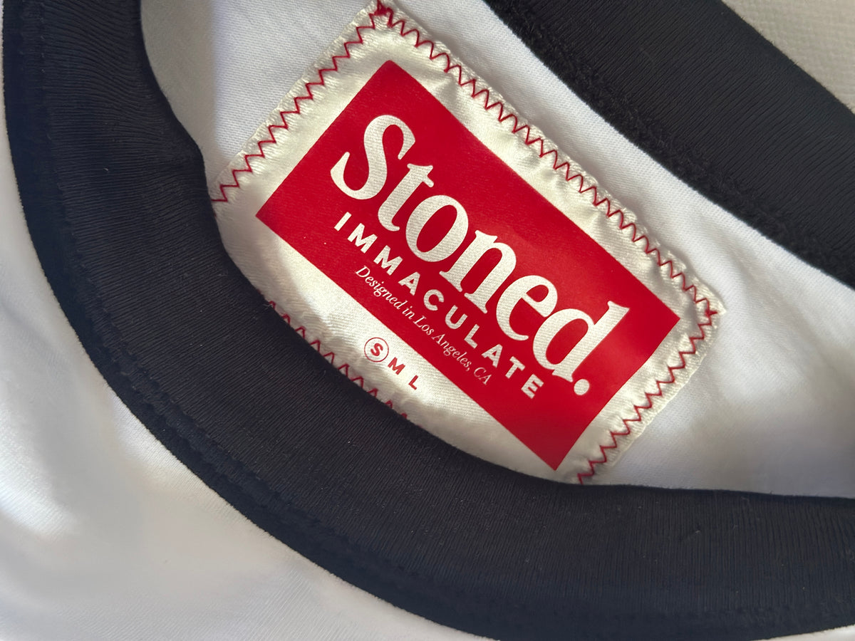 Stoned Raglan in black