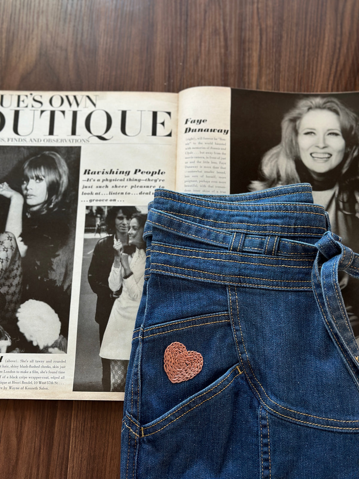 Tree Hugger Sun Jean (one of a kind sz 26)