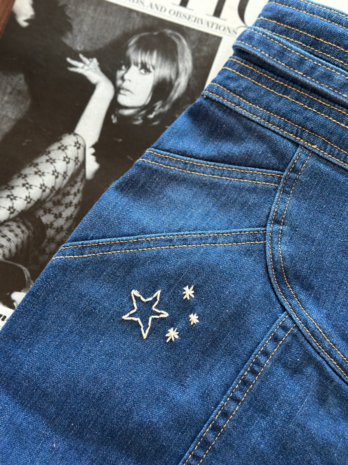 Tree Hugger Sun Jean (one of a kind sz 26)