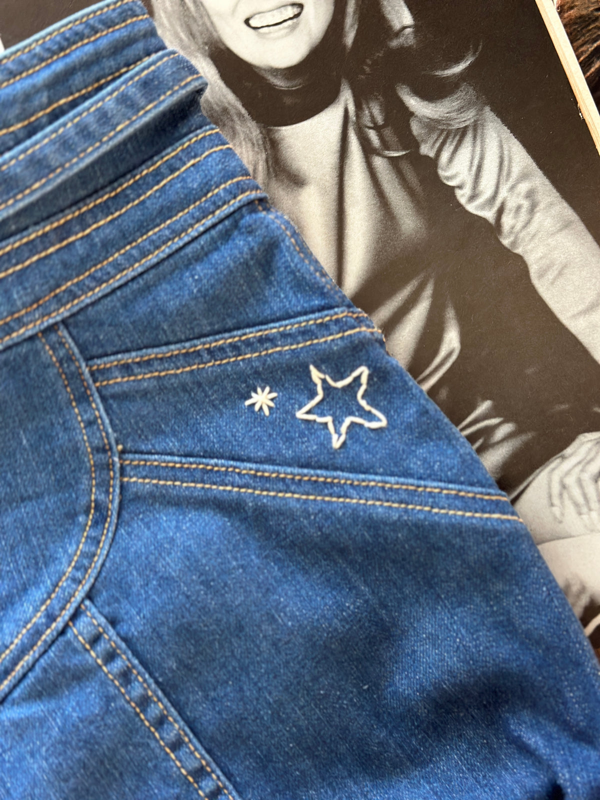 Tree Hugger Sun Jean (one of a kind sz 26)