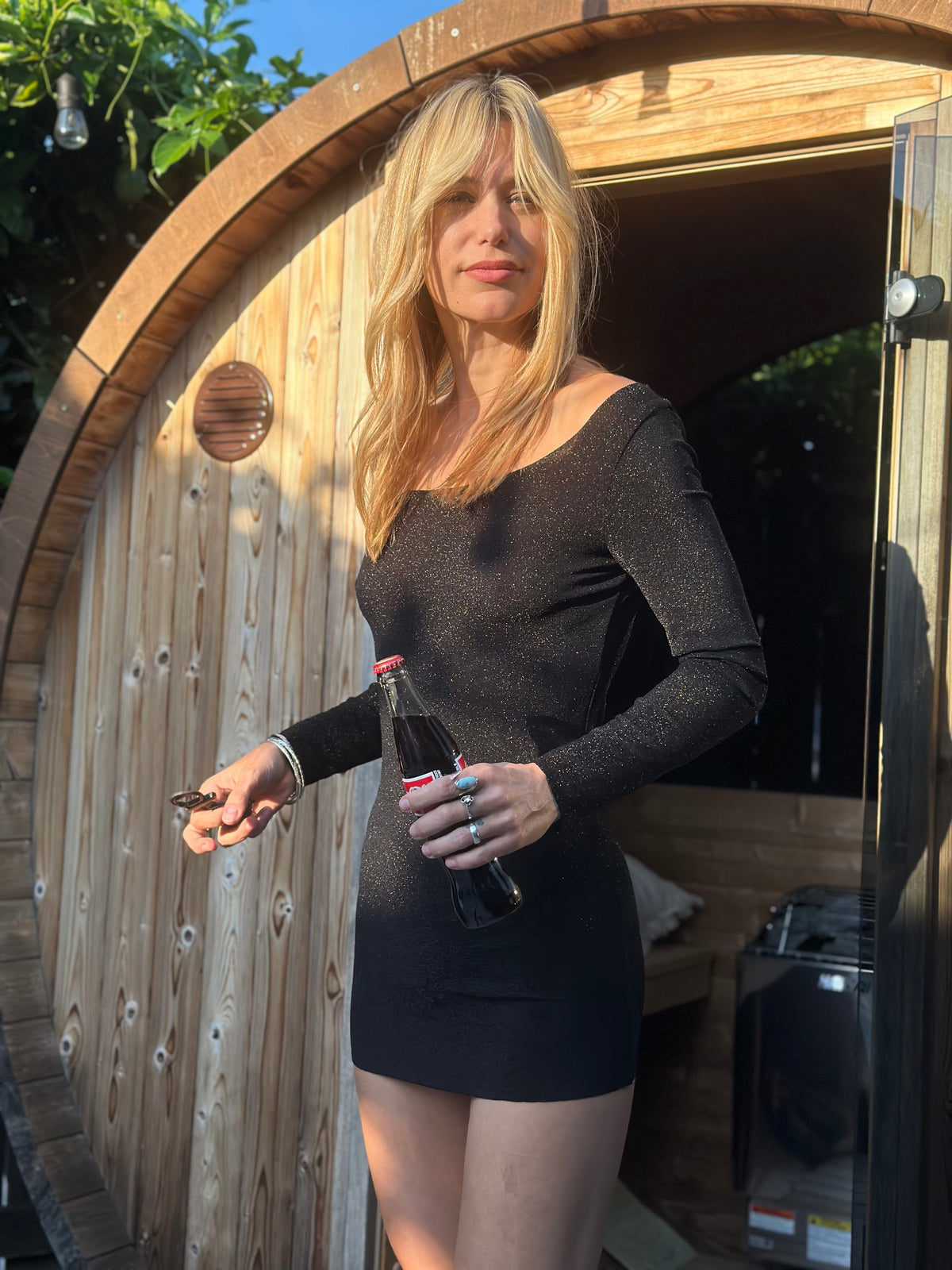 The Idol mini dress in night