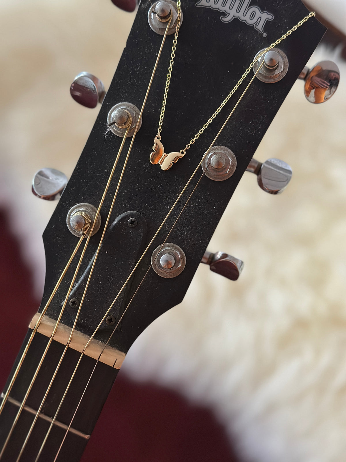 butterflies are free necklace