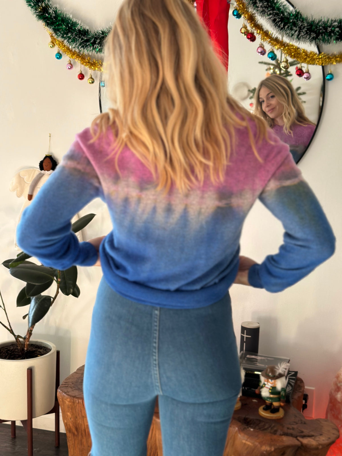 Eyes of the World Cashmere Sweater FINAL SALE