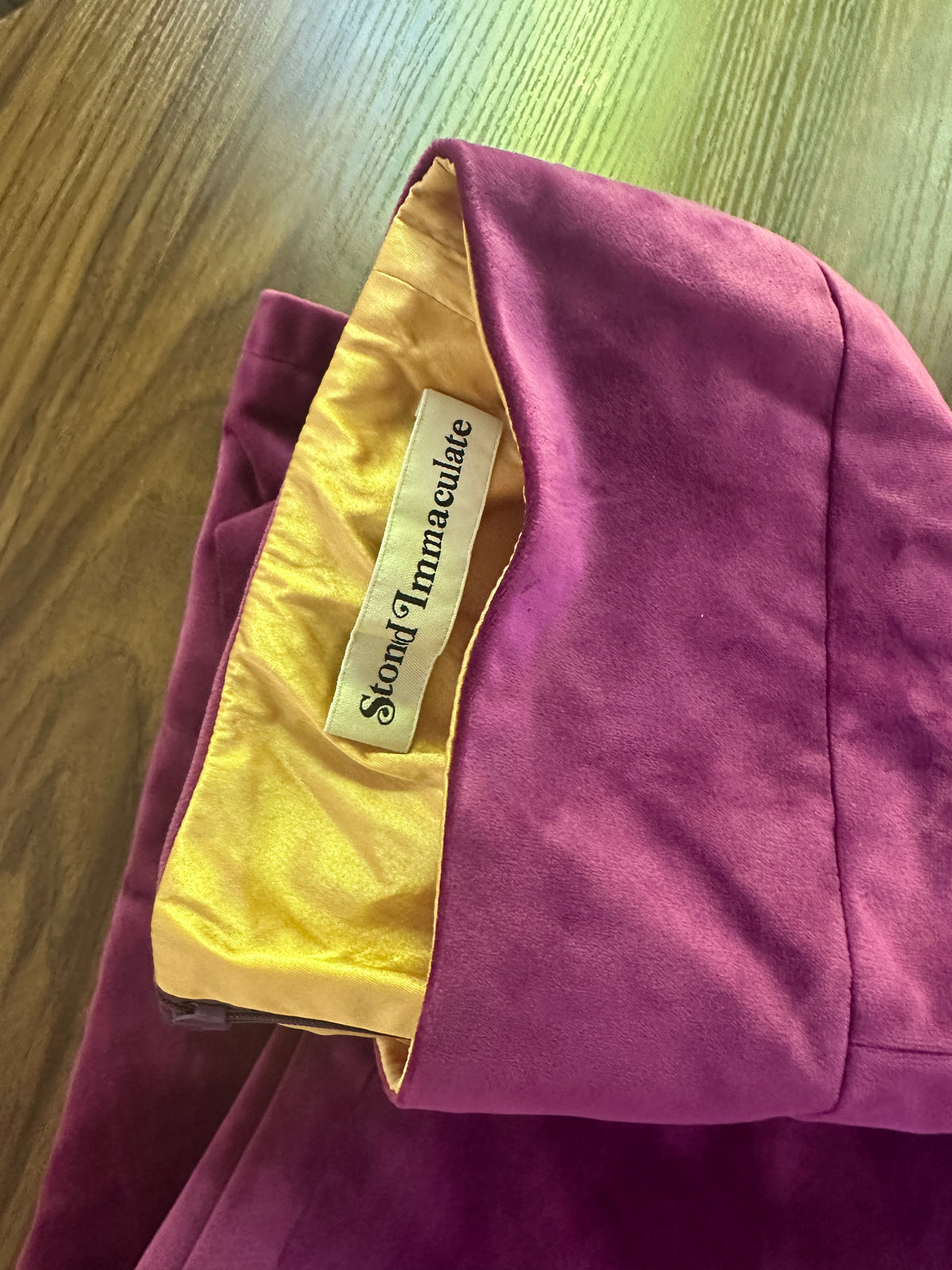 Velvet Atelier fuchsia pant FINAL SALE