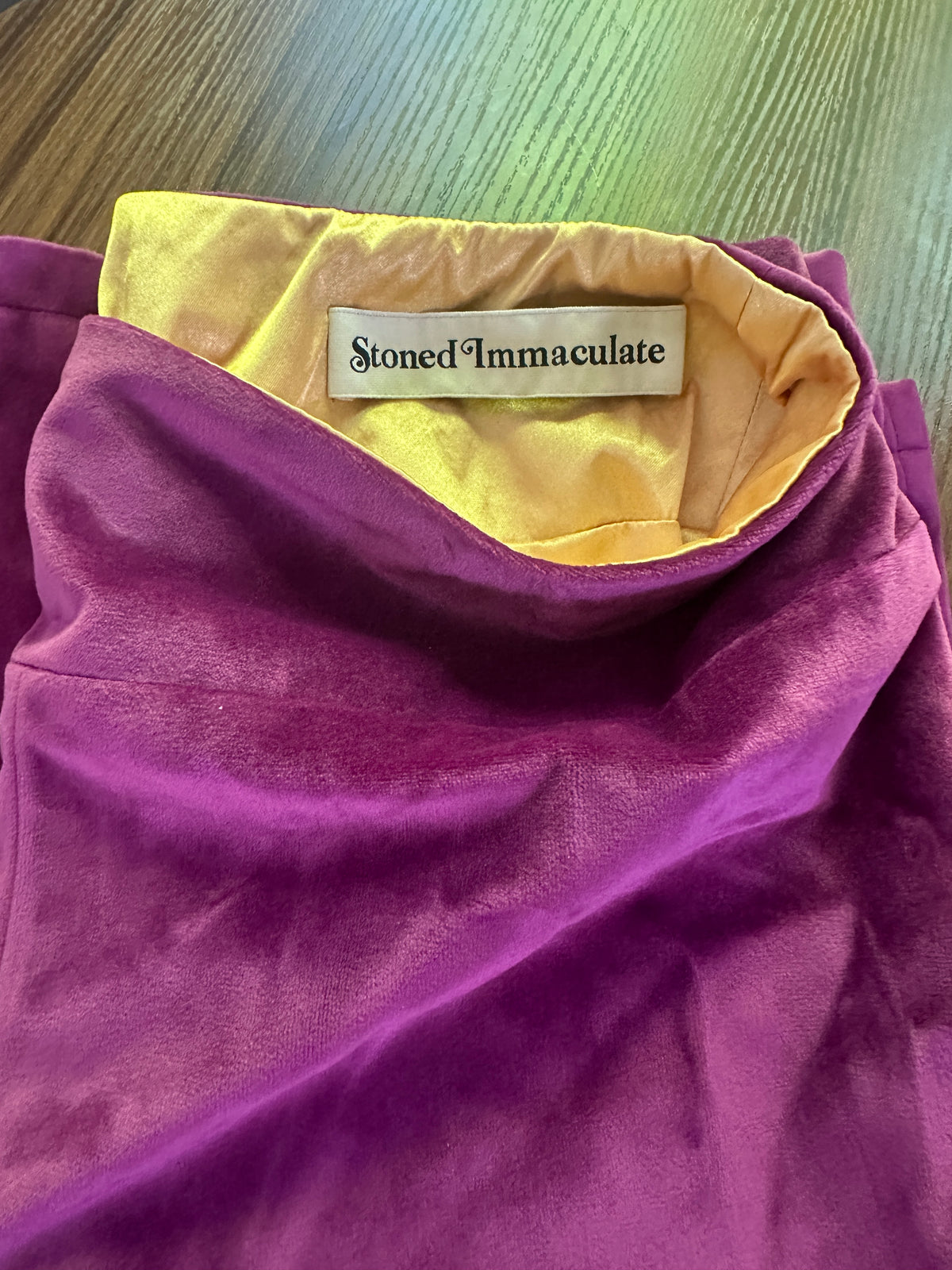 Velvet Atelier fuchsia pant FINAL SALE