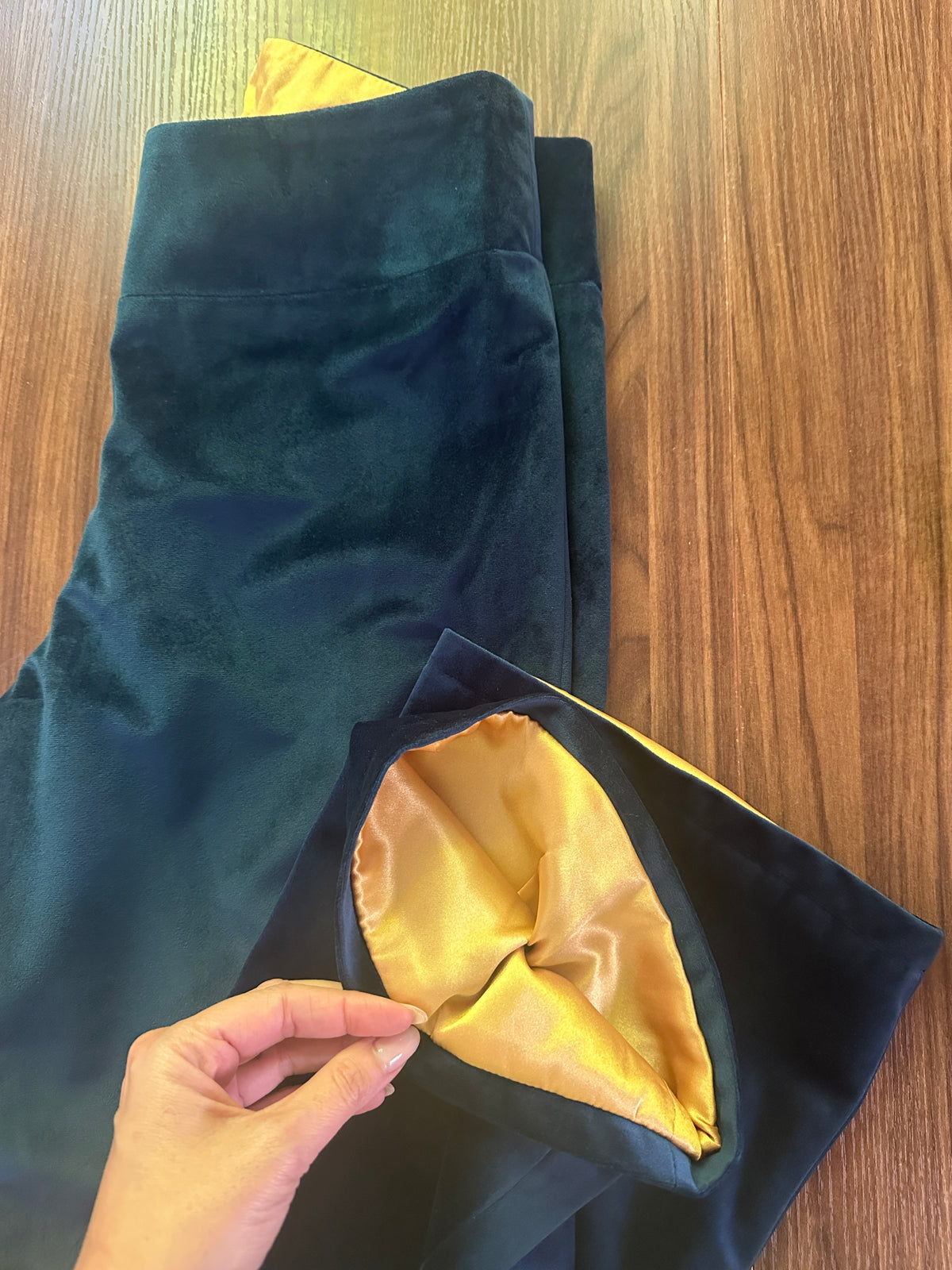 Velvet Atelier navy pant FINAL SALE