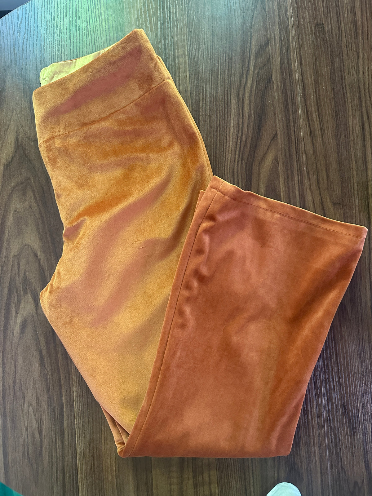 Velvet Atelier rust pant FINAL SALE