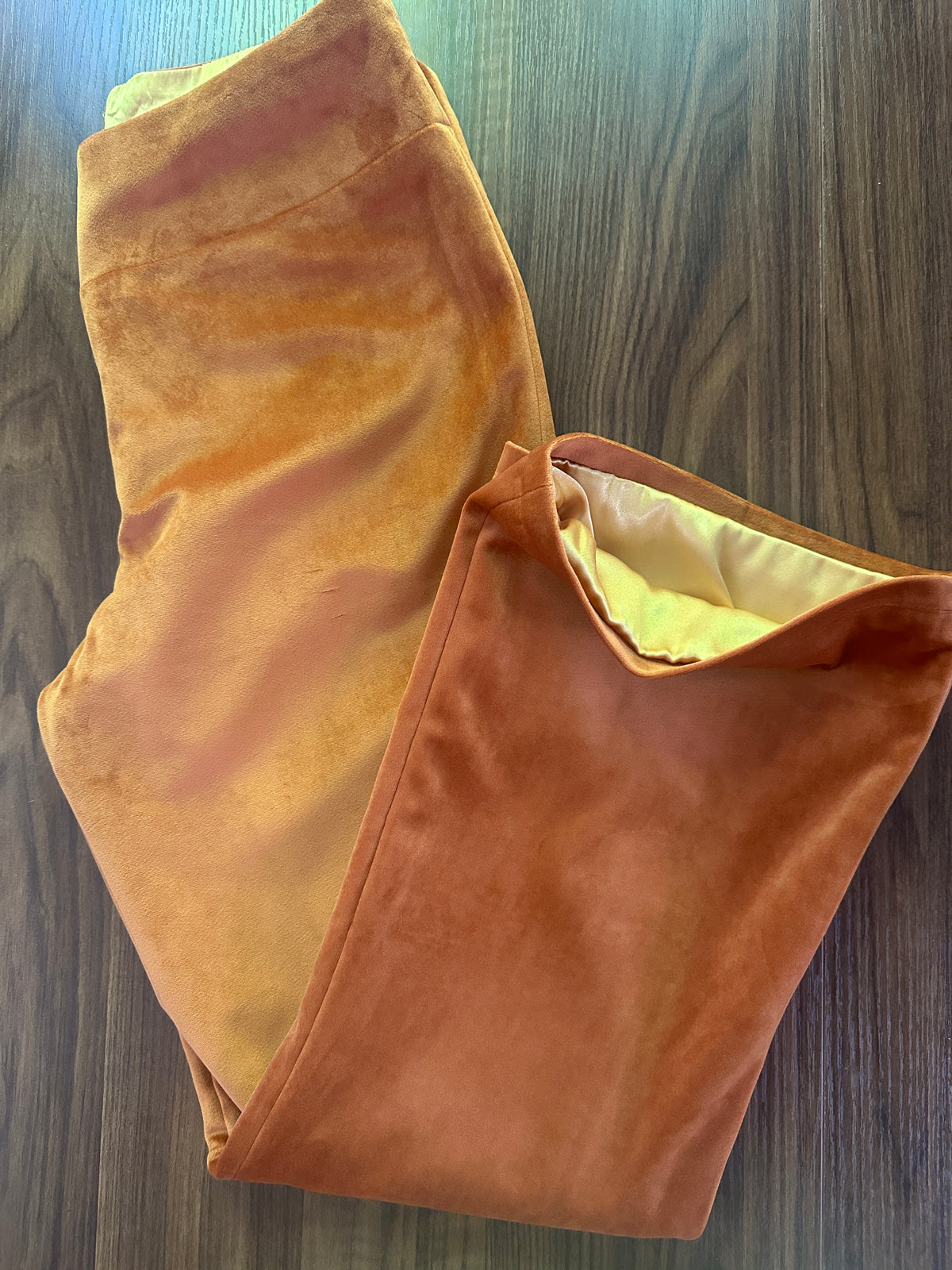 Velvet Atelier rust pant FINAL SALE
