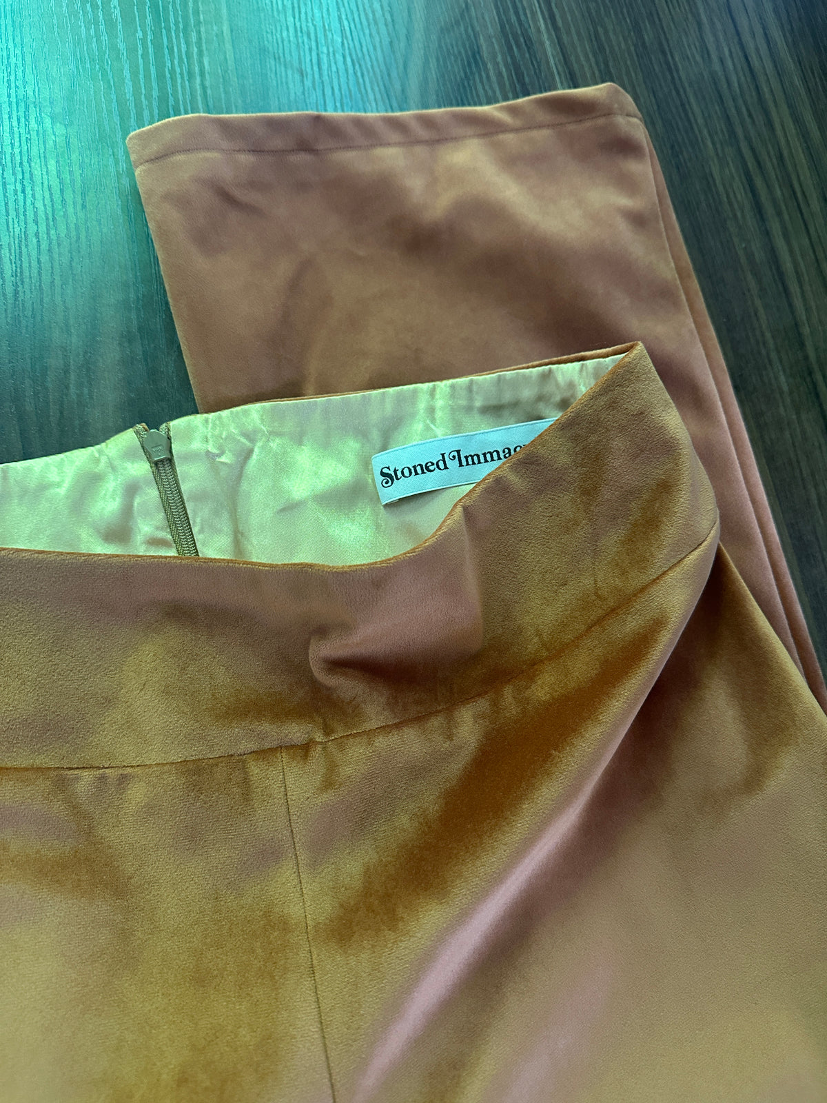 Velvet Atelier rust pant FINAL SALE