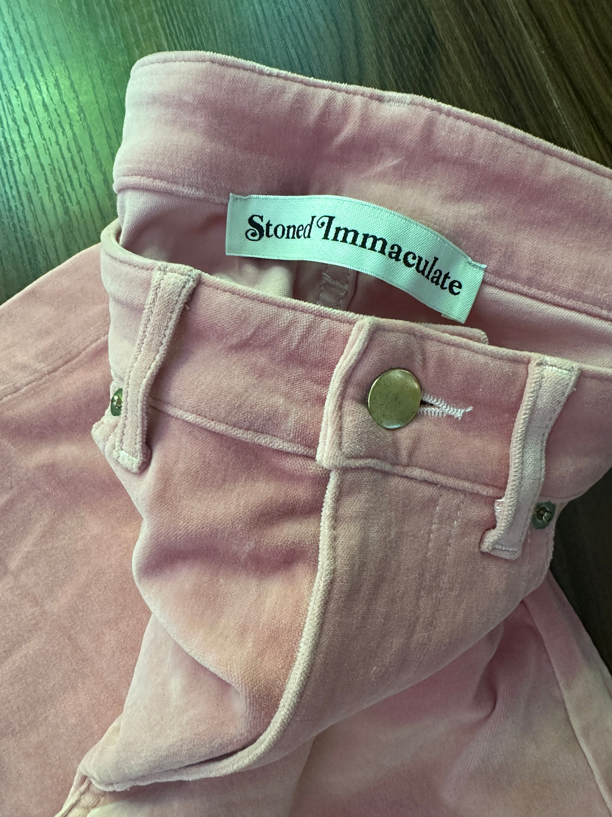 Pink Velvet pant FINAL SALE