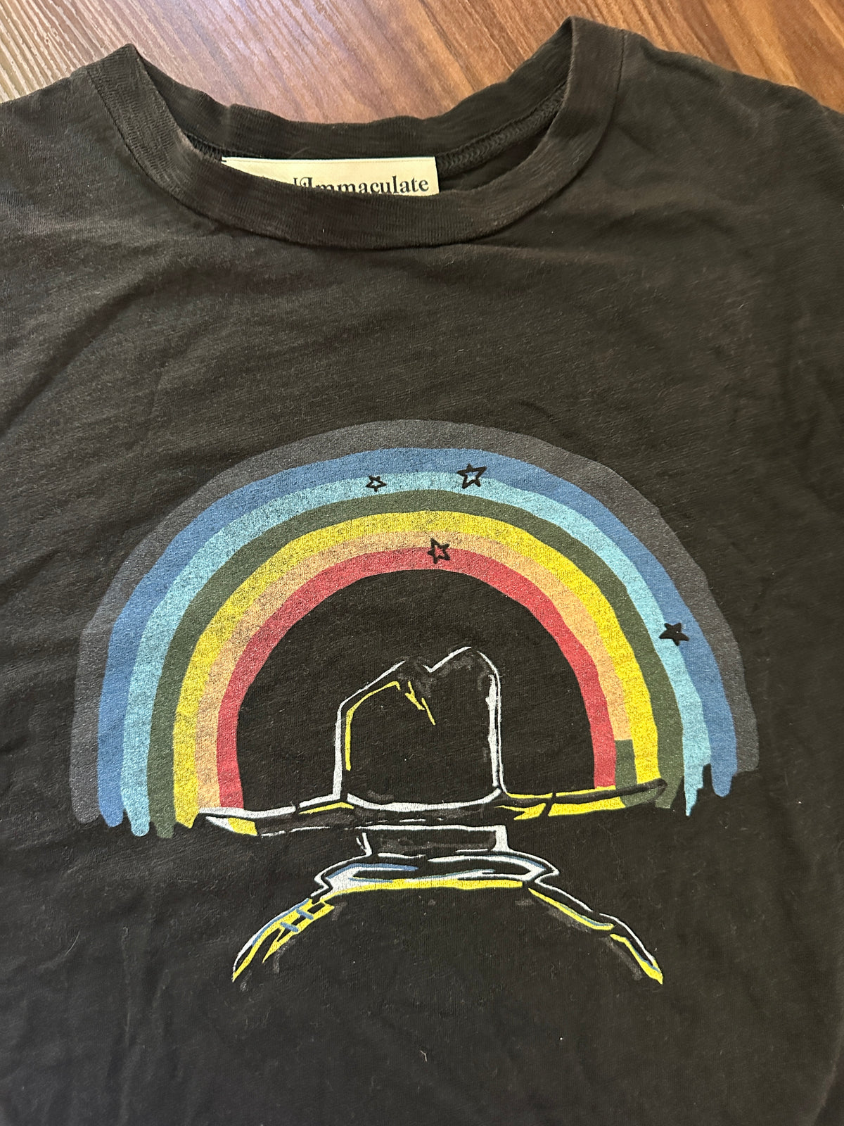 Rainbow Cowboy tee FINAL SALE