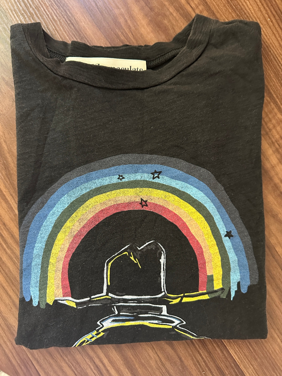 Rainbow Cowboy tee FINAL SALE