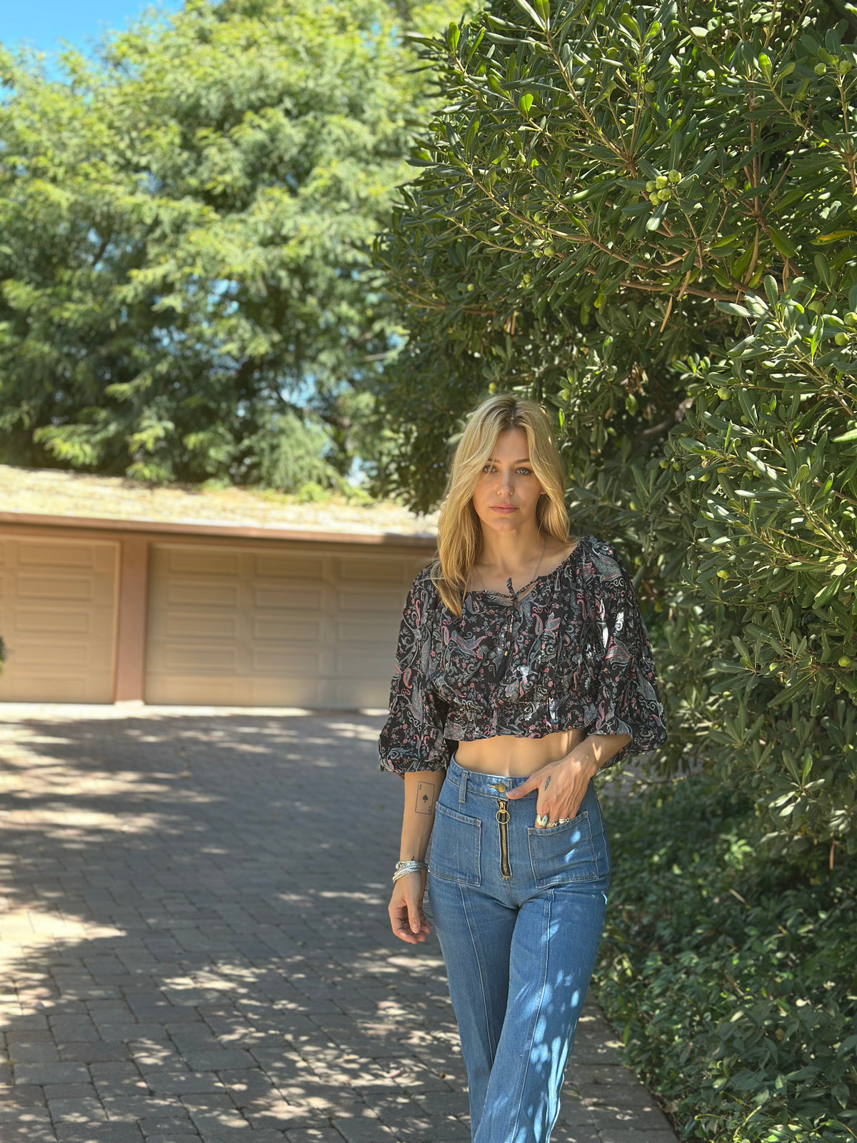 La Bohème top FINAL SALE