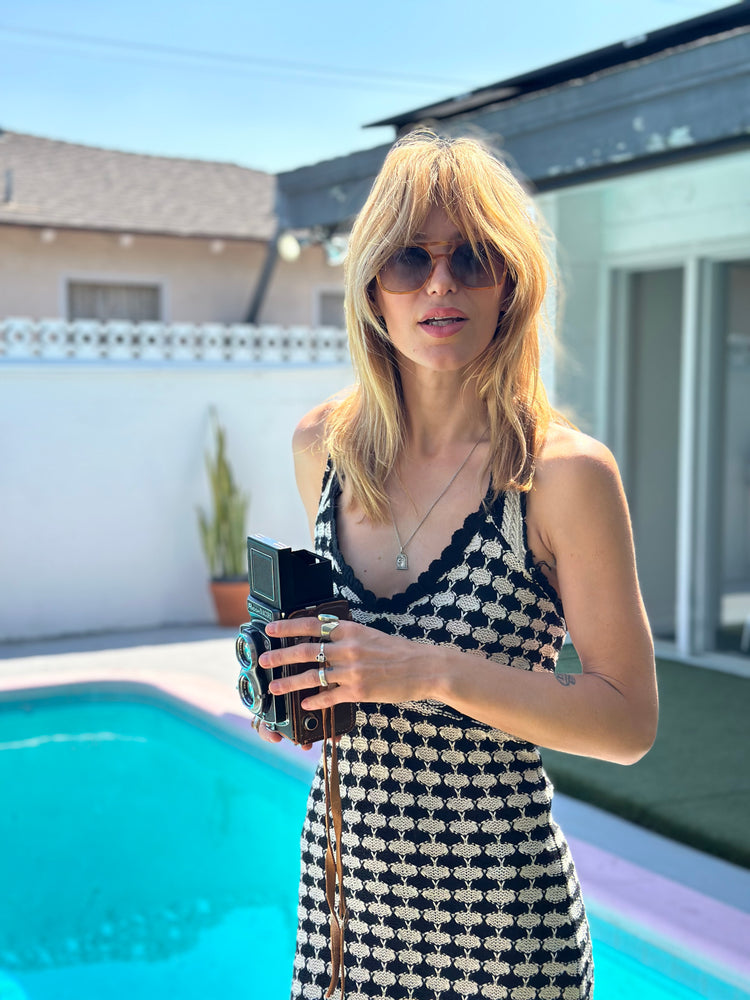 
                  
                    Clouds In My Coffee Crochet Dress
                  
                