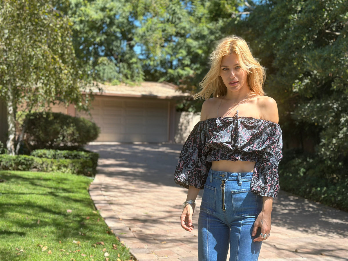 La Bohème top FINAL SALE