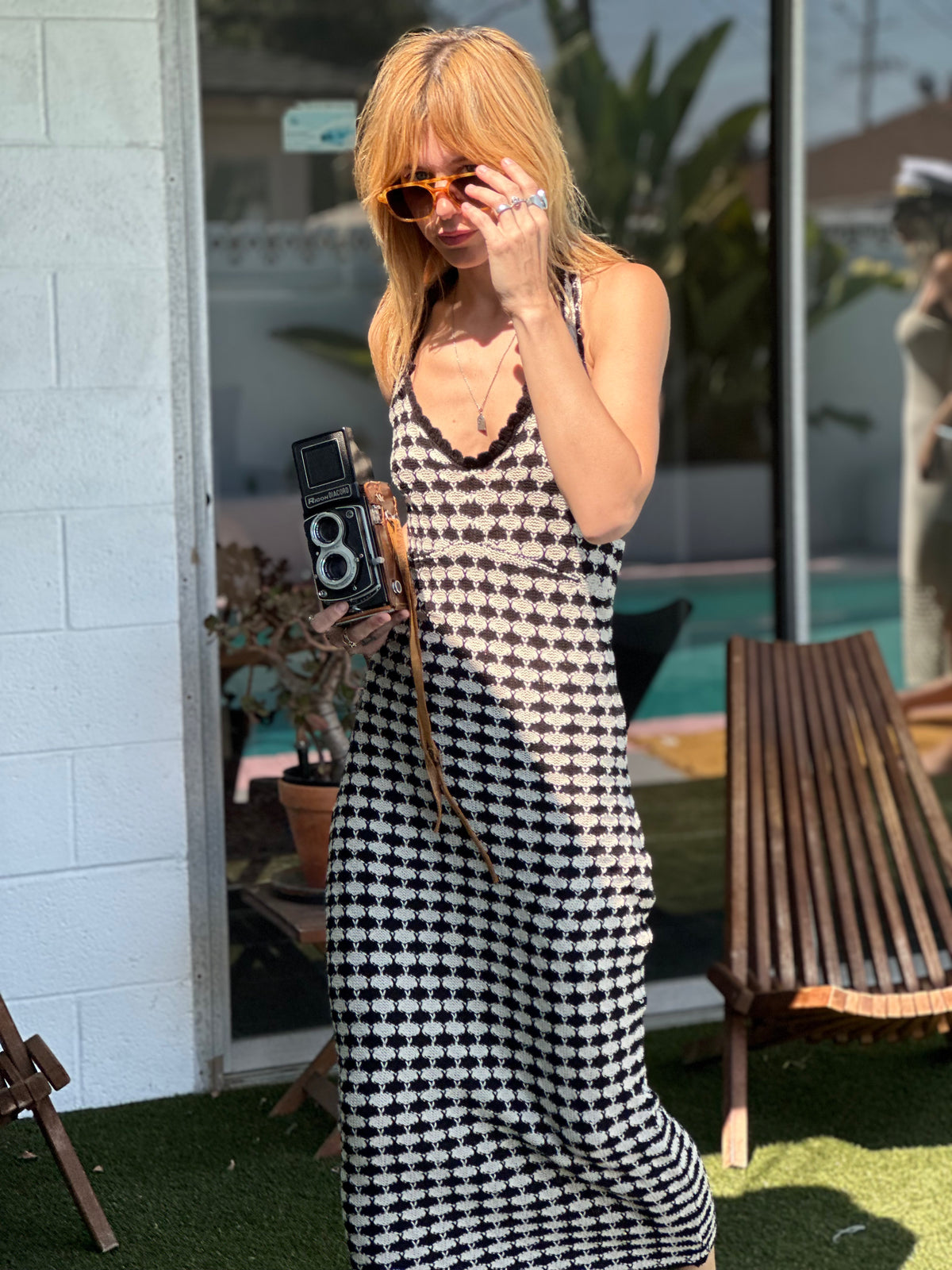 Clouds In My Coffee Crochet Dress