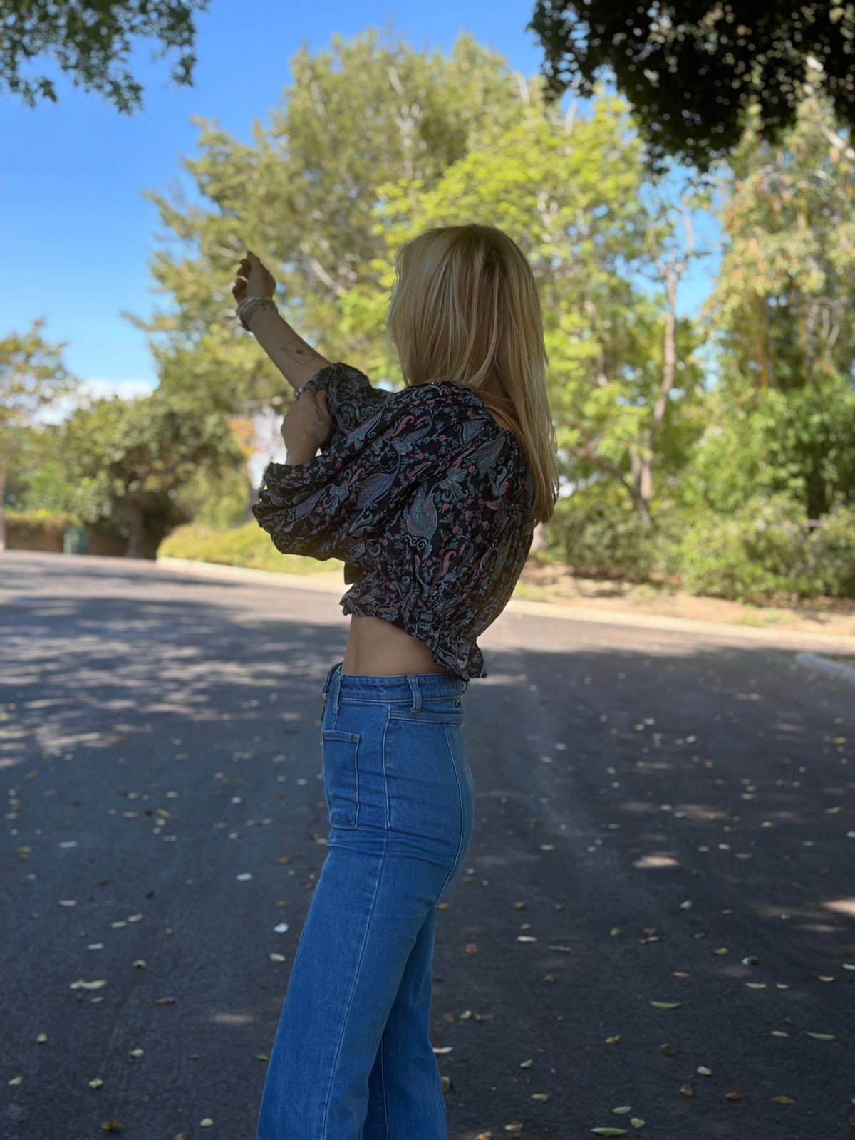 La Bohème top FINAL SALE