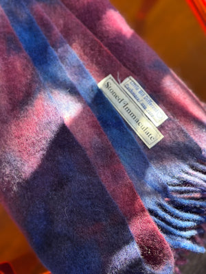 
                  
                    Space Age Hand-Dyed Cashmere Blanket
                  
                