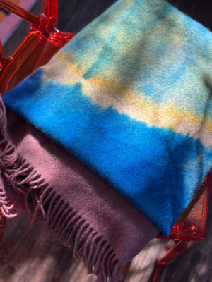 
                  
                    Into the Mystic Hand-Dyed Cashmere Blanket
                  
                