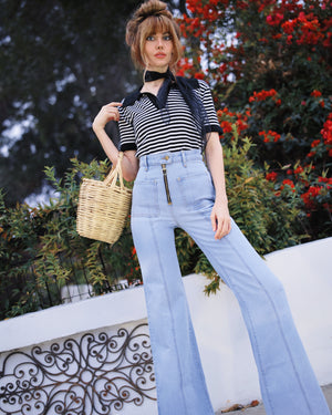 
                  
                    bardot high waisted bells in topanga
                  
                