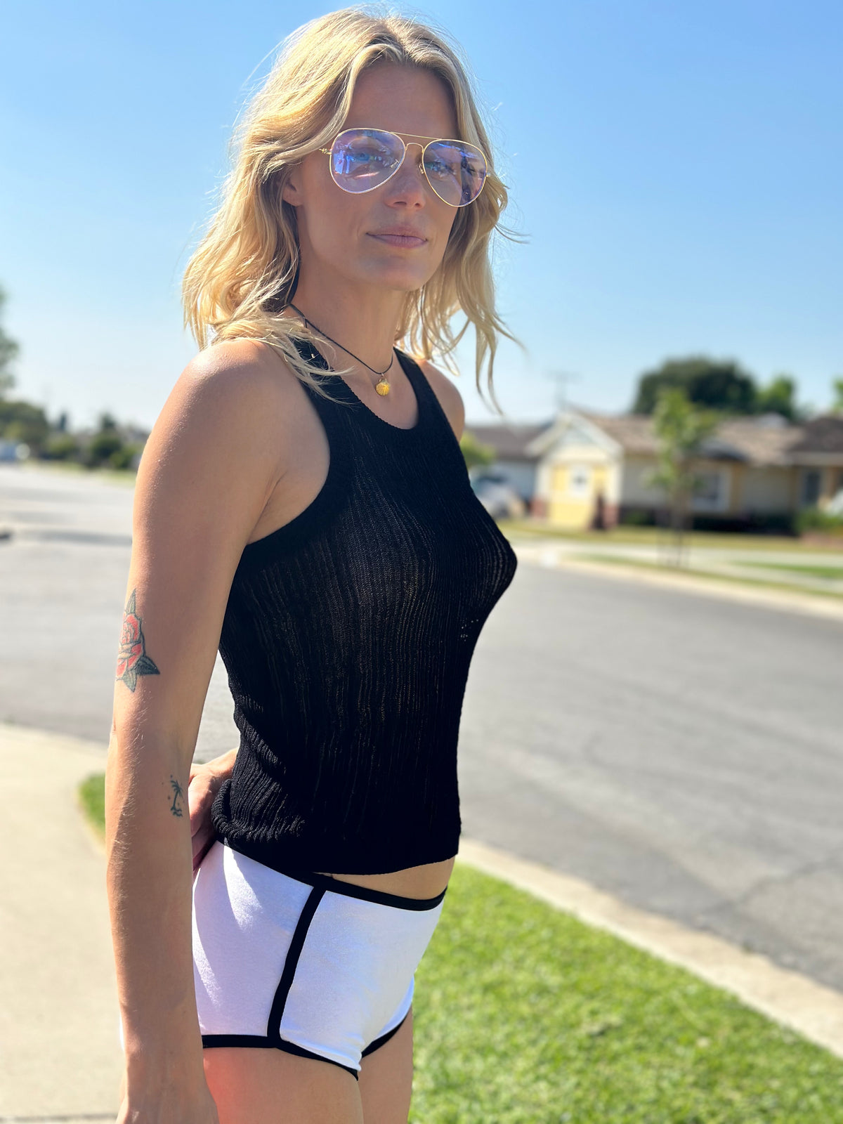 Unexpected Lover Tank in Black