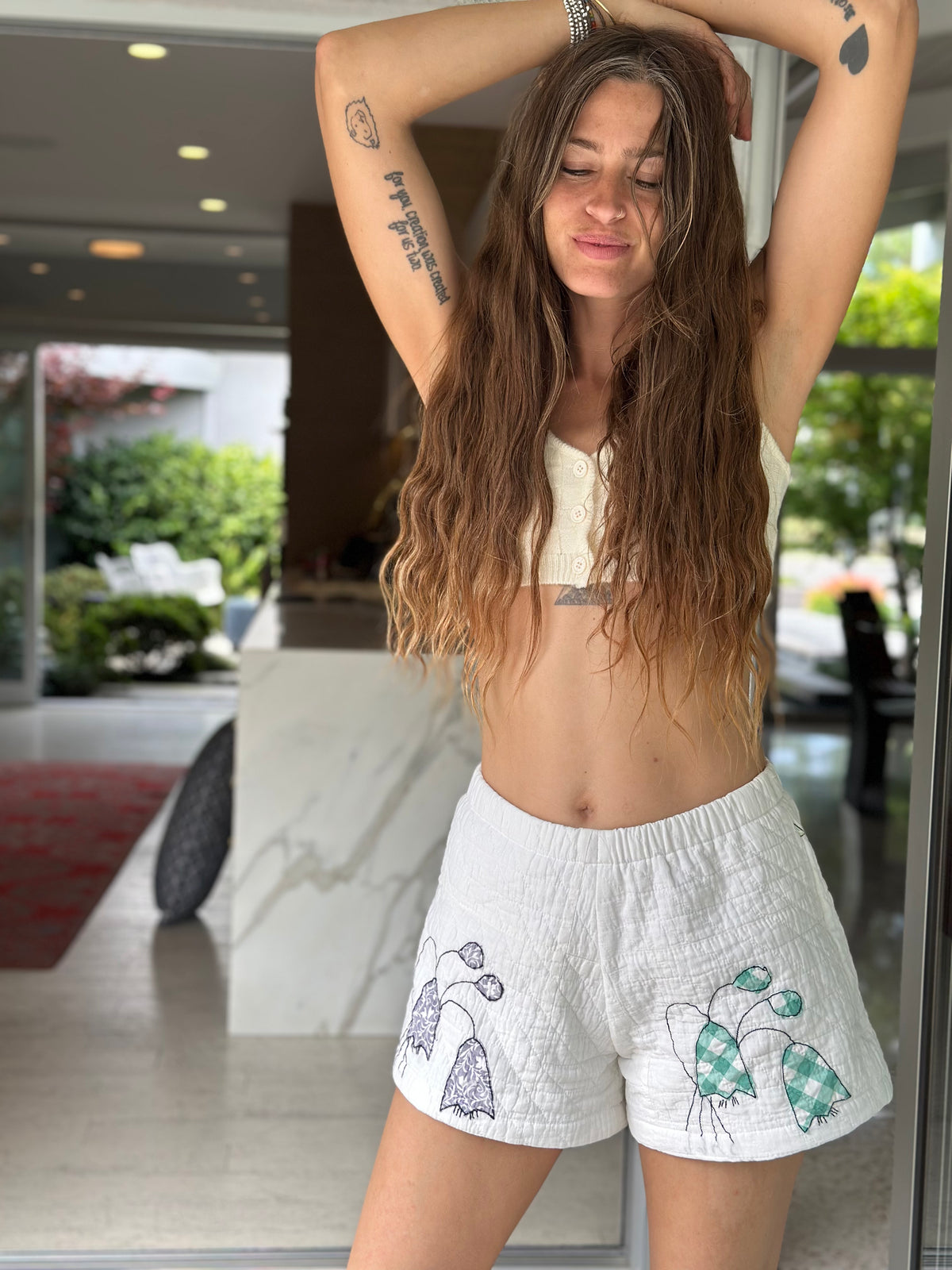 Beach Blossom Boogie shorts FINAL SALE